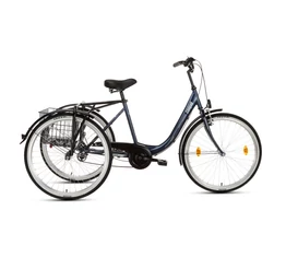 Csepel Budapest B felnőtt tricikli Shimano Nexus3 agyváltóval 26" sarki kék