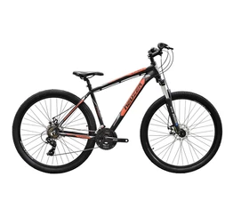 Neuzer Jumbo Hobby 29"-os MTB kerékpár 21 fokozatú Shimano TX35 váltó, fekete/piros-szürke, 17"