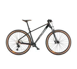 KTM Ultra 1964 Comp 29"-os MTB kerékpár 12fok. XT váltó fényes fekete(szürke) S/38cm