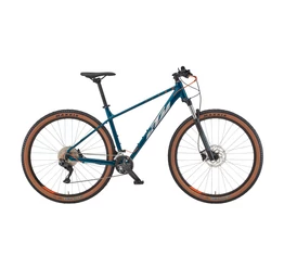 KTM Ultra Flite 29"-os MTB kerékpár 20fok. Shimano Deore váltó hidr.tárcsafék vital blue M/43cm