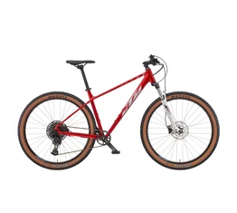 KTM Ultra Fun 29"-os MTB kerékpár 12fok. Sram SX váltó hidr.tárcsafék chrome red M/43cm
