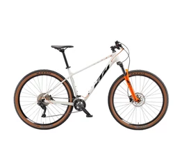 KTM Ultra Flite 29"-os MTB kerékpár 20fok. Shimano Deore váltó hidr.tárcsafék metallic white L/48cm