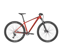 Scott Scale 980 29" hardtail mtb, 1x12 Shimano Deore váltó Suntour X 100mm rugóúttal piros L