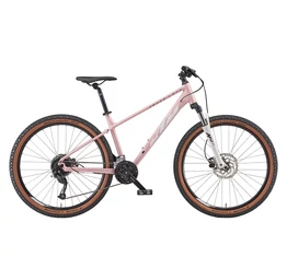 KTM Penny Lane 27,5&quot;-os női MTB kerékpár 2x9 fokozatú Altus váltó hidraulikus tárcsafék Bloom M/17&quot;