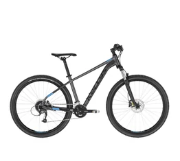 Kellys Spider 70 Black 27,5&quot;-os MTB kerékpár 27 fokozatú Altus, Shimano hidr. tárcsafék, M/19,5&quot;