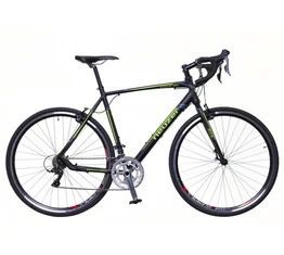 Neuzer Courier CX ciklokrossz kerékpár Claris fekete/zöld-szürke matt 59cm