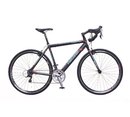 Neuzer Courier CX ciklokrossz kerékpár Claris fekete/kék-piros matt 54cm