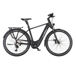 KTM Macina Style 720 elektromos kerékpár Bosch Performance Line CX 11 fokozatú Deore XT váltó matt fekete 51cm