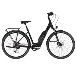 Kellys Estima 10 Black Ebike/ Pedelec City 9 fokozatú Altus váltó, Shimano Steps meghajtás, S