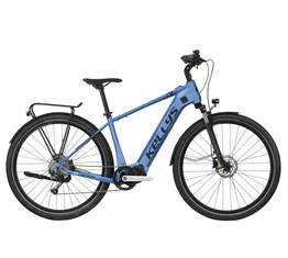 Kellys E-Carson 30 Blue Ebike trekking férfi Shimano Steps motor 9 fokozatú Altus váltó, XL