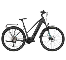 Kellys E-Cristy 70 Grey női trekking Ebike 11 fokozatú Deore XT váltó, Panasonic meghajtás, M