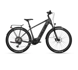 Kellys E-Carson 90 Grey férfi ATB trekking Ebike 11 fokozatú Deore XT váltó, Panasonic meghajtás, M