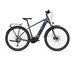 Kellys E-Carson 70 Grey férfi trekking Ebike 10 fokozatú Cues váltó, Panasonic meghajtás, M