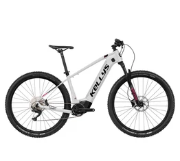 Kellys Tayen R50 White női 27,5&quot; MTB Ebike 10 fokozatú Shimano váltó, Panasonic meghajtás, M