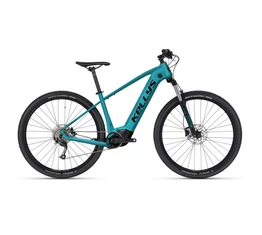 Kellys Tayen R10 Azure női 27,5" MTB Ebike 9 fokozatú Shimano váltó, Panasonic meghajtás, S