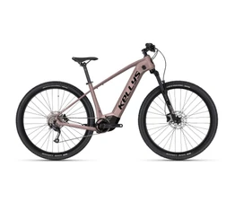 Kellys Tayen R10 Air P Rose Gold női 29" MTB Ebike 9 fokozatú Shimano váltó, Panasonic meghajtás, M