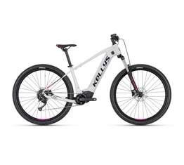 Kellys Tayen R10 White női 29" MTB Ebike 9 fokozatú Shimano váltó, Panasonic meghajtás, M