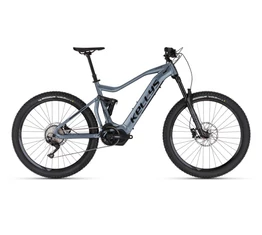 Kellys Theos i50 Grey férfi 29/27,5" MTB Ebike 10 fokozatú Shimano Deore váltó, Shimano Steps meghajtás, L