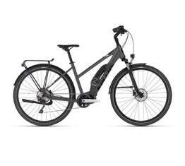 Kellys E-Cristy 10 Sh Grey női trekking Ebike 9 fokozatú Microshift váltóltó, Steps meghajtás, S