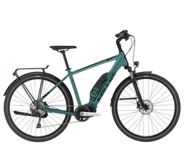 Kellys E-Carson 10 Teal férfi trekking Ebike 9 fokozatú Altus váltó, Steps meghajtás, L