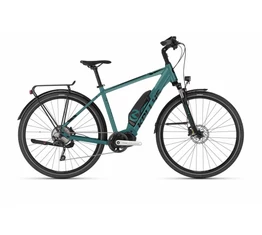 Kellys E-Carson 10 Teal trekking ebike Shimano Steps meghajtás 504Wh akkumulátor, Shimano Altus váltó M