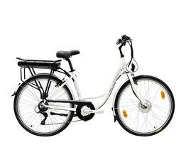 Neuzer E-City pedelec női 6 sebességes, 26"-os kerék, 36V/240W motor, 11aH akku, 17"