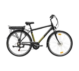 Neuzer E-Trek ebike/pedelec aluvázas férfi 6seb, 28"-as kerék, 36V/250W motor, 11Ah Li-ion akku, fekete/bronz, 21"