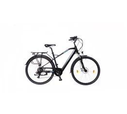 Neuzer Sorrento férfi elektromos kerékpár XOFO hátsó agymotoros, 40Nm/324Wh matt fekete 19"