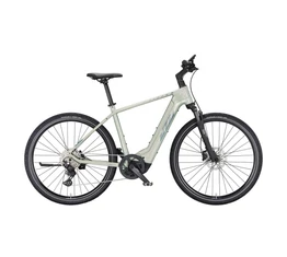 KTM Macina Cross 720 ebike férfi 10 fokozatú CUES, Bosch Perf. CX Smart 85Nm, 750Wh, dew silver 56cm