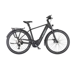 KTM Macina Style 730 trekking ebike/pedelec férfi Bosch Performance CX Smart meghajtás férfi vázas, fekete/narancs, 46cm