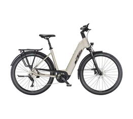 KTM Macina Style 740 elektromos kerékpár Bosch Performance Line CX Smart, 10 fokozatú Deore váltó, női, pezsgő 43cm