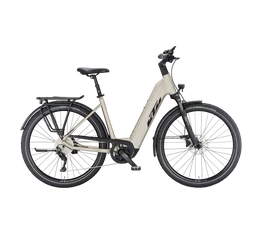 KTM Macina Style 740 elektromos kerékpár Bosch Performance Line CX Smart, 10 fokozatú Deore váltó, női, pezsgő 46cm