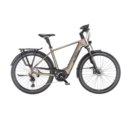 KTM Macina Style 720 ABS elektromos kerékpár Bosch Performance Line CX, 11 fok. Deore XT váltó, férfi, matt tölgy 51cm