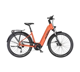 KTM Macina Gran 610 Ebike Bosch Performance Line CX meghajtás 85Nm 625Wh akku női monováz, burnt orange, 46cm