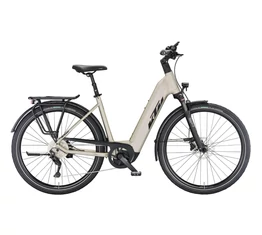 KTM Macina Style 740 elektromos kerékpár Bosch Performance Line CX Smart, 10 fokozatú Deore váltó, női, pezsgő 51cm