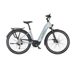 KTM Macina Tour P510 elektromos kerékpár Bosch Performance Smart meghajtás mono váz azúrkék/ezüst 51cm