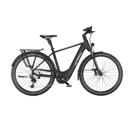 KTM Macina Style 720 elektromos kerékpár Bosch Performance Line CX 11 fokozatú Deore XT váltó matt fekete 56cm