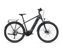 Kellys E-Carson 70 Graphite Borealis férfi trekking Ebike, Panasonic 95Nm/820Wh meghajtás, 11 fok. Deore XT váltó, M