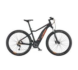 KTM Macina Ride 491 cross Ebike/pedelec Bosch Active meghajtás, 9f Altus váltó, fekete/narancs, férfi M/43cm