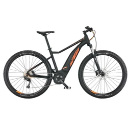 KTM Macina Ride 491 cross Ebike/pedelec Bosch Active meghajtás, 9f Altus váltó, fekete/narancs, férfi L/48cm