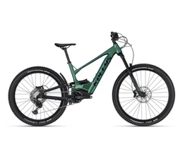 Kellys Theos R50 LTD Magic Green 29/27,5" összteleszkópos MTB Ebike 9 fokozatú CUES váltó, Panasonic 95Nm/725Wh meghajtás, S