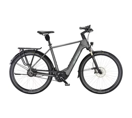 KTM Macina City 710 Belt elektromos kerékpár Bosch Performance CX Smart meghajtás, szíjhajtás, matt szürke, 56cm