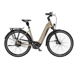 KTM Macina City 810 Belt elektromos kerékpár Bosch Performance CX Smart meghajtás Gates szíjhajtás Nuvinci Enviolo matt olive pearl mono 46cm