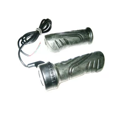 Elektromos kerékpár univerzális gázkar szett ergonómikus markolatokkal