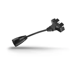Bosch akkutöltő adapter Classic+ akkumulátorok csatlakozó átalakítására (Standard 4A és Compact 2A kompatibilis)