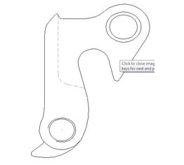 Váltótartó fül 11 Merida Miami , Whitewater