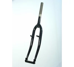 Villa MTB 1-1/8&quot; (28,6mm) menetes, fekete, 200mm nyak/50mm menet