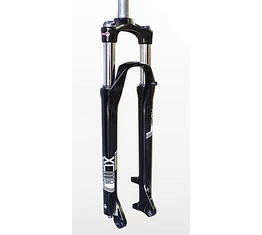 Suntour XCM DS RL MTB teleszkóp 1-1/8&quot; A-Head, 100mm, korm. vezérelhető Lock, csak tárcsafékes, fekete