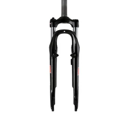 Suntour M3010 26&quot; MTB teleszkóp 1&quot; 55x210mm-es menetes nyak, V-fékes, fekete