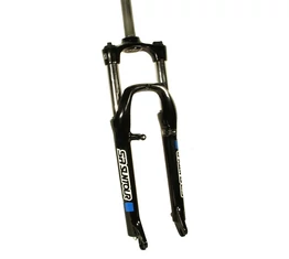 Suntour XCE MTB teleszkóp 22,2x210x55mm, 100mm, menetes nyak, V-fékes, fekete